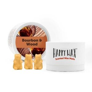 Happy Wax Bourbon & Wood Scented Wax Melts